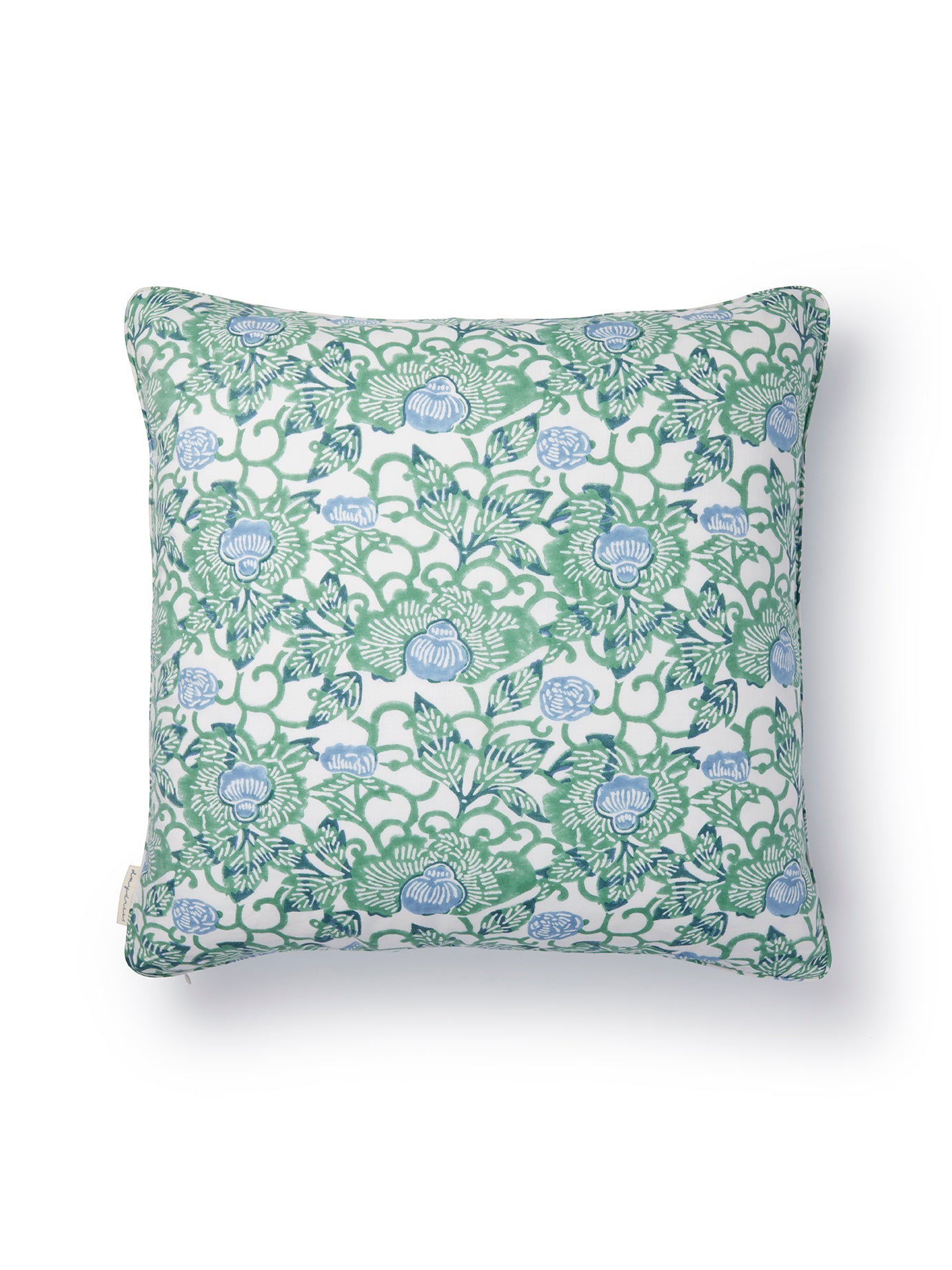 Cushion Cover, Green Kimono 50 x 50cm