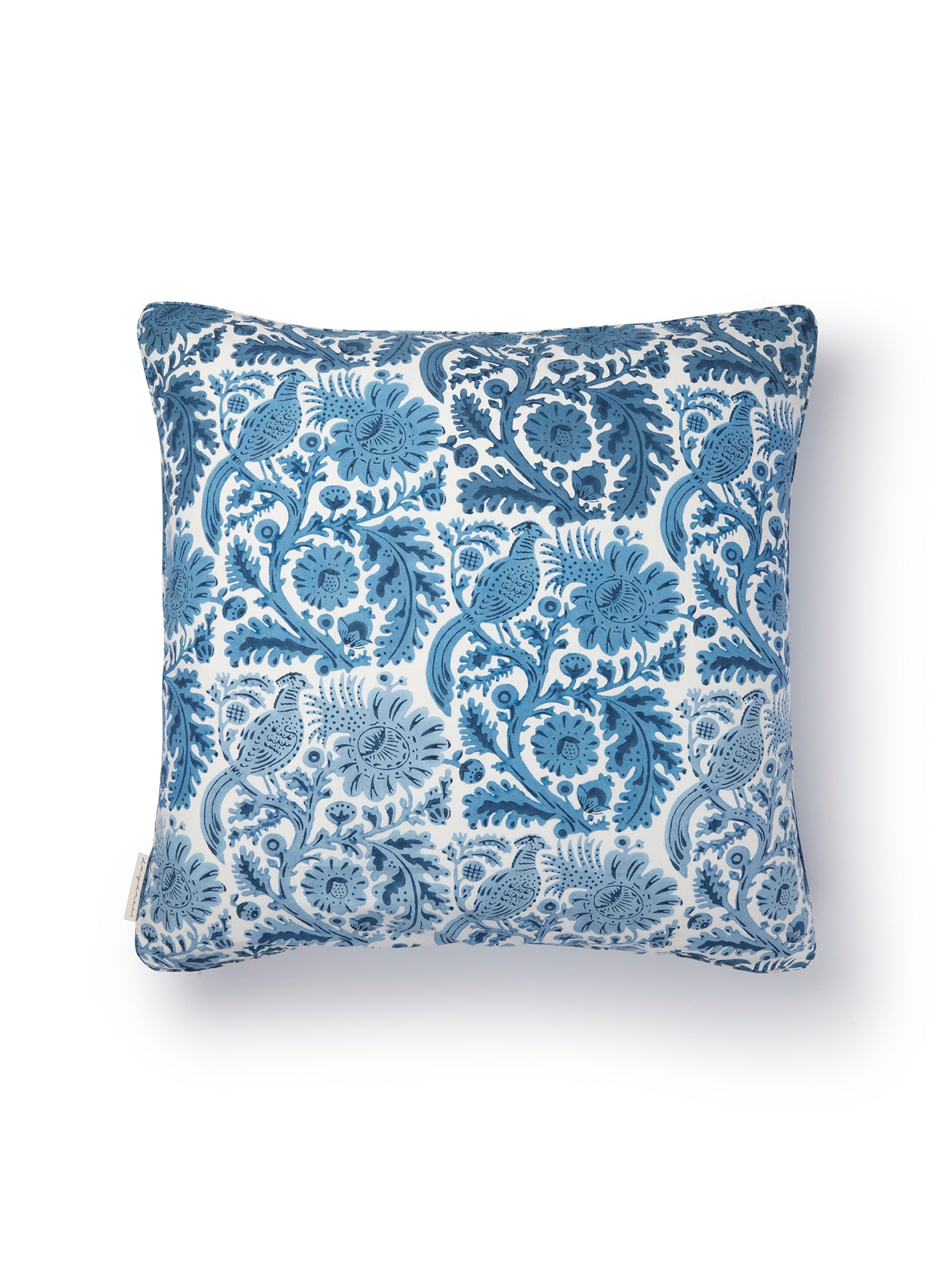 Cushion Cover, Blue Pheasant 50 x 50cm