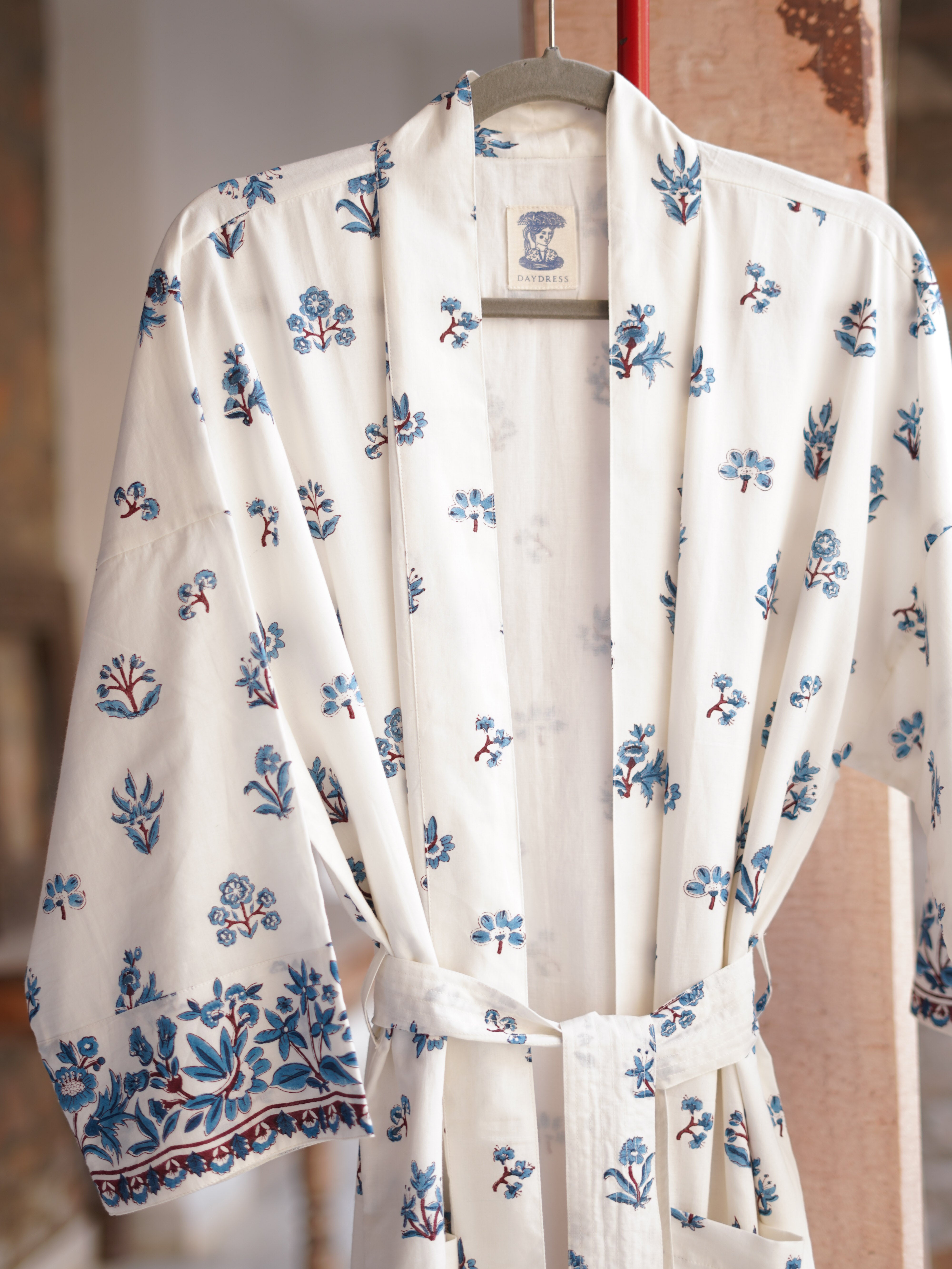 Kimono in Paris Flowers