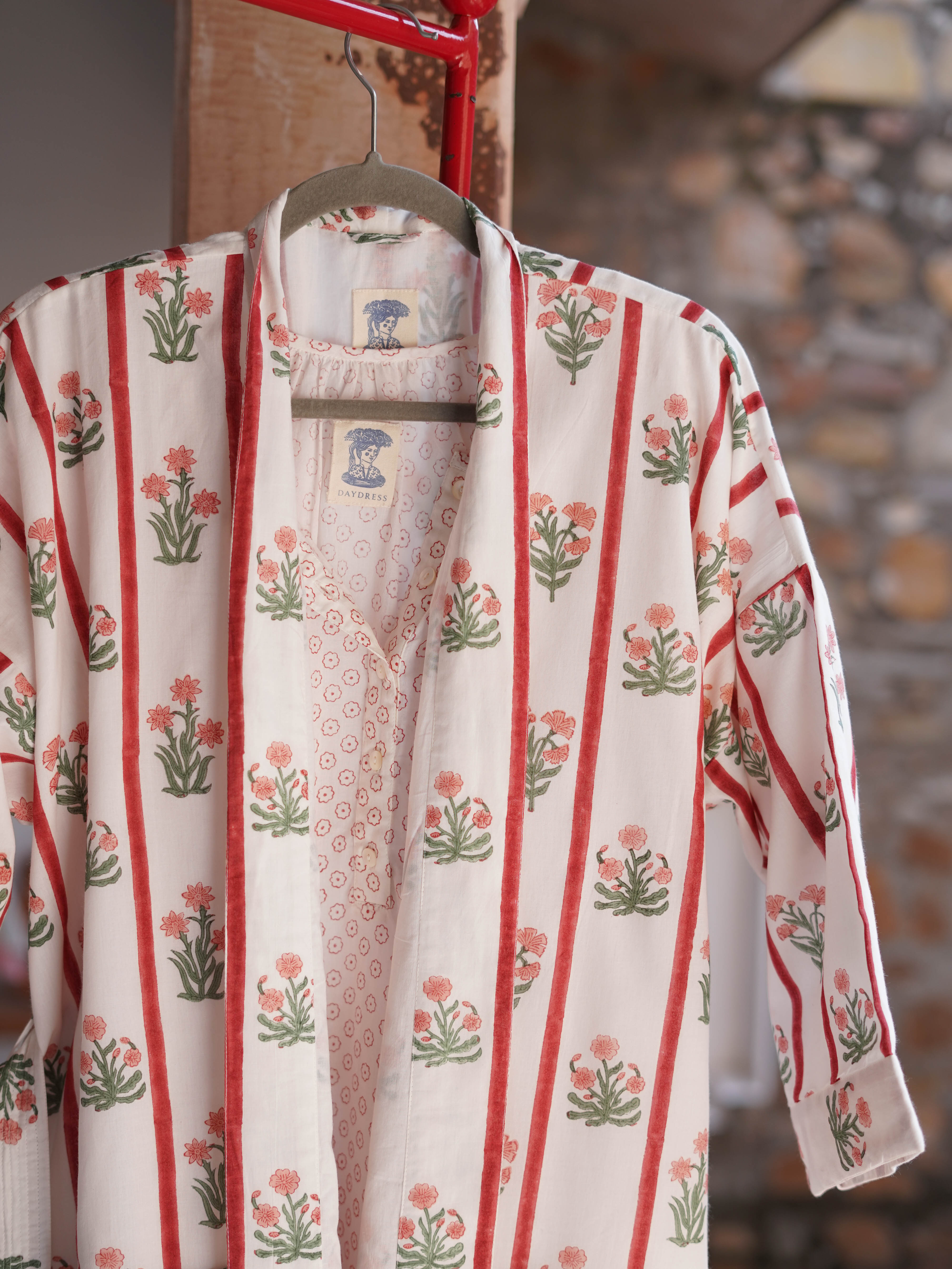 Kimono in Jaipur Stripe