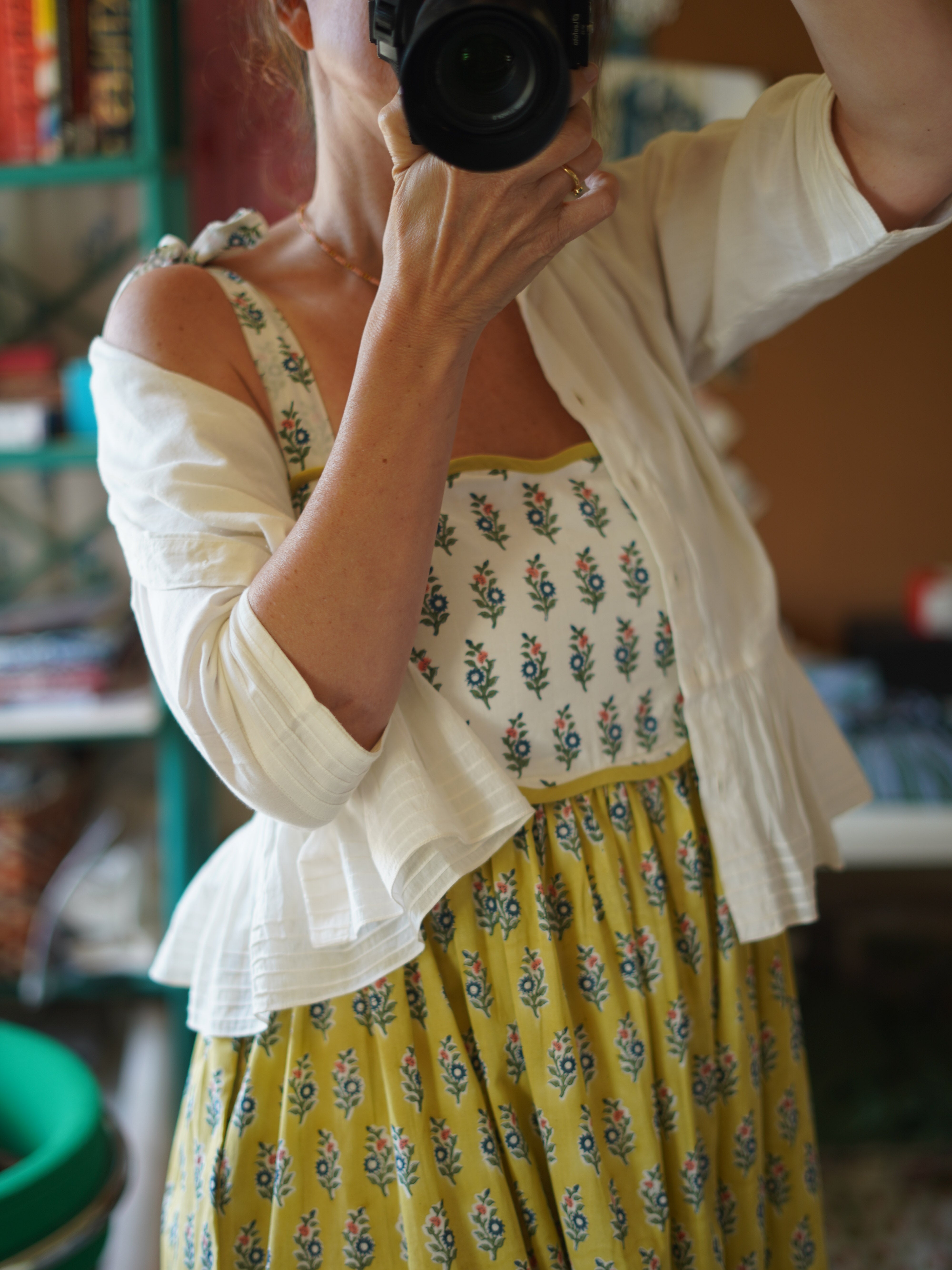 Lotta Dress in Yellow Sunflower – Daydress