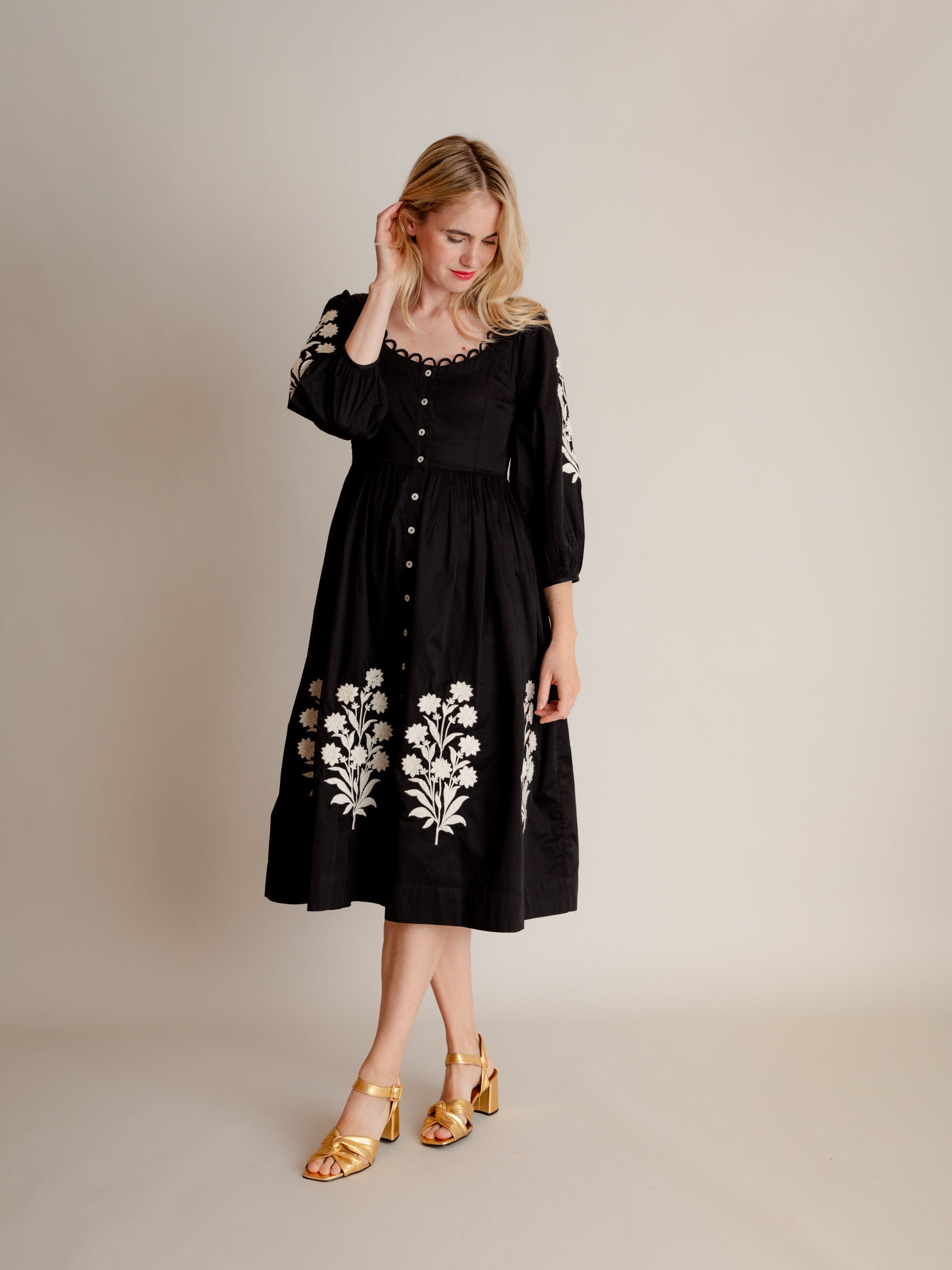 Lori Dress in Kashmir Flower